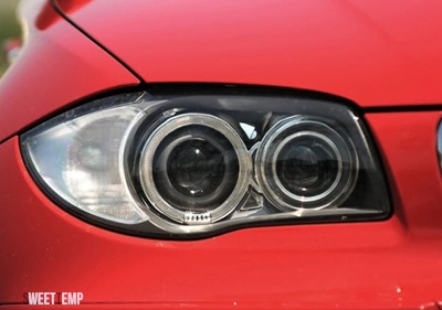 互換品 LED BMW 1 E81 E82 E87 E88 シリーズ RF リモート BLUETOOTH 互換アプリマルチカラー超高輝度 RGB エンジェルアイズハローリング_2