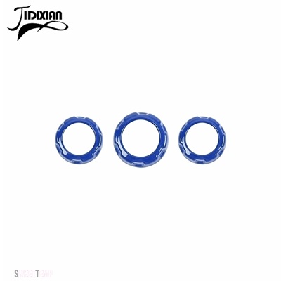 互換品 2011アップカーオーディオエアコンノブ装飾リング ダッジ チャレンジャー用チャージャー用RAMデュランゴ用300C | ブランド登録なし | 07