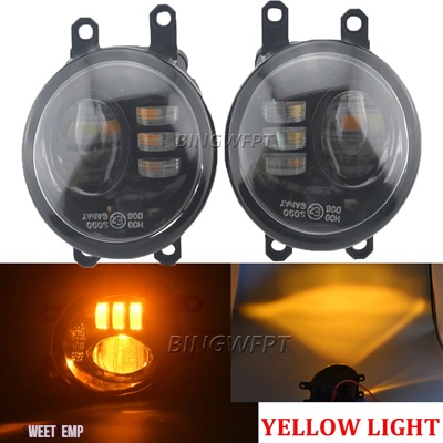 互換品 トヨタ ダブル LED フォグランプランプ DRL 12V H11  ランドクルーザープラド J150 2009 2010 2011 2012 2013 2014 2015 2016 2017_6