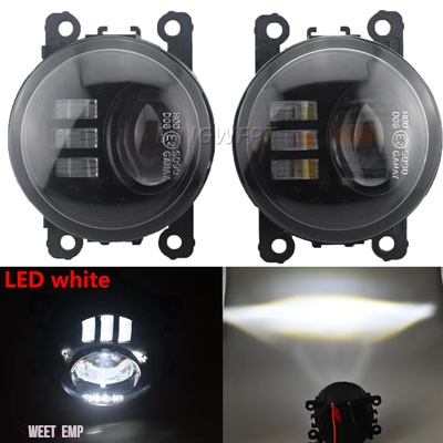 互換品 日産 パスファインダー用カースタイリング R52 フェイスリフト 2017 2018 2019 2020 フォグランプダブル LED フォグライトランプ_3