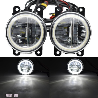 互換品 日産 サファリパトロール Y61 フェイスリフト 2005 2006 2007-2009 LED チップフォグライトフォグランプ H11 12V ハロゲンフォグランプ DRL フォグ_5