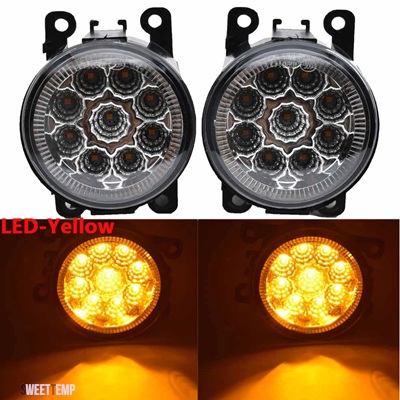 互換品 日産 サファリパトロール Y61 フェイスリフト 2005 2006 2007-2009 LED チップフォグライトフォグランプ H11 12V ハロゲンフォグランプ DRL フォグ_8