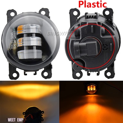 互換品 日産 アルマダ WA60 フェイスリフト 2008-15 LED フォグライトアセンブリ フロントバンパーフォグランプデイランニングフォグランプ 12V フォグラ_1
