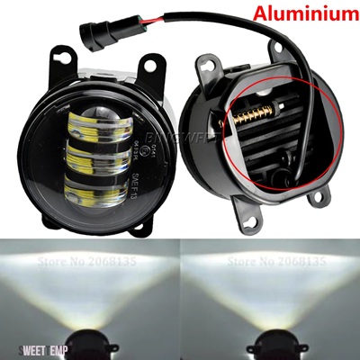 互換品 日産 アルマダ WA60 フェイスリフト 2008-15 LED フォグライトアセンブリ フロントバンパーフォグランプデイランニングフォグランプ 12V フォグラ_3