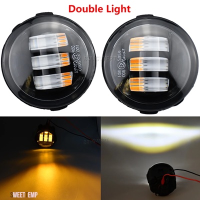 互換品 日産 2個 フォグライトアセンブリ ムラーノ Z51 2007 - 2014 車 LED フォグランプ DRL フォグデイランニングフォグランプ 12V H11 フォグランプ_4