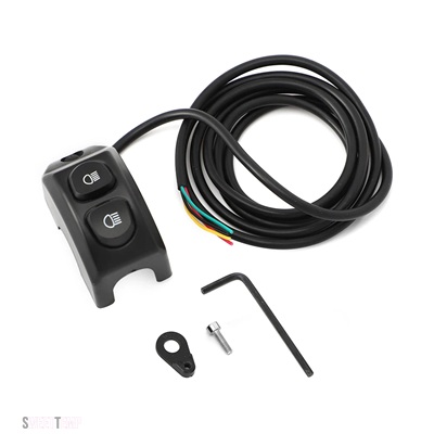 互換品 バイクハンドルフォグライトスイッチ制御スマートリレー ABS 