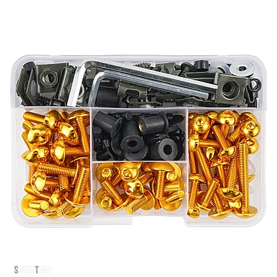 互換品 トライアンフ 190 個バイクボディワークネジフェアリングボルトキットデイトナ 675 2006 - 2009/12/01 デイトナ 955I 1999 - 2006_1