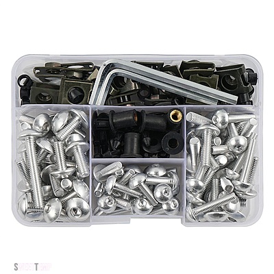 互換品 トライアンフ 190 個バイクボディワークネジフェアリングボルトキットデイトナ 675 2006 - 2009/12/01 デイトナ 955I 1999 - 2006_2