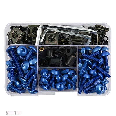 互換品 トライアンフ 190 個バイクボディワークネジフェアリングボルトキットデイトナ 675 2006 - 2009/12/01 デイトナ 955I 1999 - 2006_4