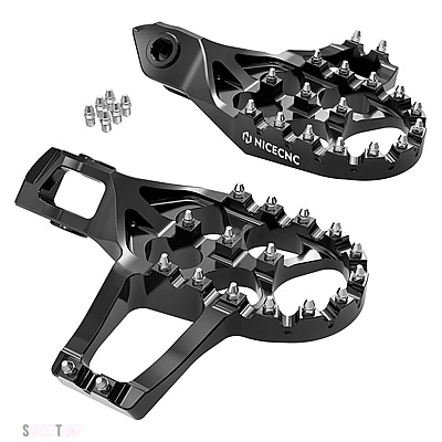 互換品 GASGAS EC ECF 250 300 350 EX EXF 250 300 MC MCF 125 250 350 450 2024 エクステンダーフットペグ フットレスト フットペグモトクロス_1