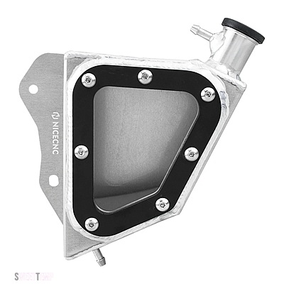 【互換品】 ヤマハ RAPTOR700R オーバーフロークーラントラジエータータンクリザーバー ラプター 700 700R ラプター 2013-2023 2017 2016 ATV アクセサリー