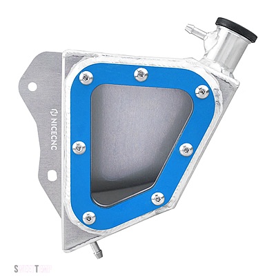 【互換品】 ヤマハ RAPTOR700R オーバーフロークーラントラジエータータンクリザーバー ラプター 700 700R ラプター 2013-2023 2017 2016 ATV アクセサリー