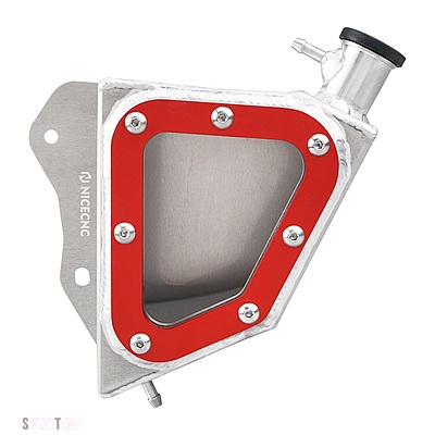 【互換品】 ヤマハ RAPTOR700R オーバーフロークーラントラジエータータンクリザーバー ラプター 700 700R ラプター 2013-2023 2017 2016 ATV アクセサリー