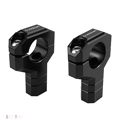 互換品 ヤマハ YFZ450 2 個ハンドルバーライザークランプアルミ ATV アクセサリーYFZ450R YFZ 450R 2009-2024 YFZ450X 2010-2011