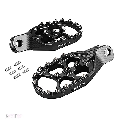 ブランド登録なし - 取り替えっこ品 DRZ400S 2000-2024 DRZ400SM 2005-2024 2023 DR-Z 400S 400SM スズキ 自動二輪車 ワイドフットペグ フットレスト 大型ペダル