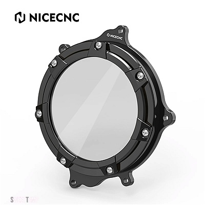 互換品 スズキ DRZ400SM DRZ400S DRZ 400E DRZ 400 SM DRZ400 E S SM 2000-2022-24 アルミ クリア クラッチ カバー ガード プロテクター_1
