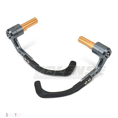 互換品 BMW F750GS F850GS F700GS F750GS バイク 7/8インチ 22MM ハンドルバー グリップ ガード ブレーキ クラッチ レバー ガード_3