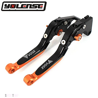互換品 VOGE バイクアクセサリー 折りたたみ延長可能ブレーキクラッチレバー LONCIN 500R 300R 300RR 300AC ABS バージョンご注意くだい_8