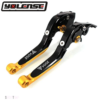 互換品 VOGE バイクアクセサリー 折りたたみ延長可能ブレーキクラッチレバー LONCIN 500R 300R 300RR 300AC ABS バージョンご注意くだい_10