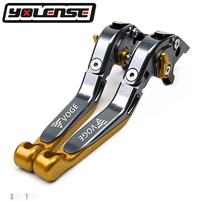 互換品 VOGE バイクアクセサリー 折りたたみ延長可能ブレーキクラッチレバー LONCIN 500R 300R 300RR 300AC ABS バージョンご注意くだい_11