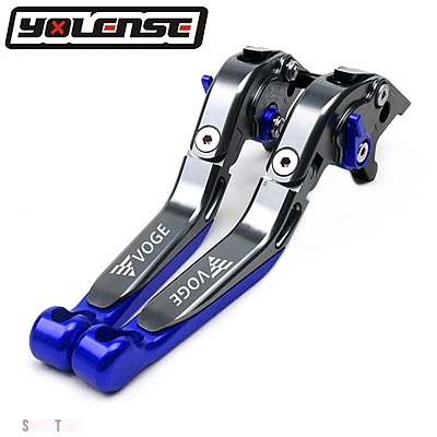 互換品 VOGE バイクアクセサリー 折りたたみ延長可能ブレーキクラッチレバー LONCIN 500R 300R 300RR 300AC ABS バージョンご注意くだい_1