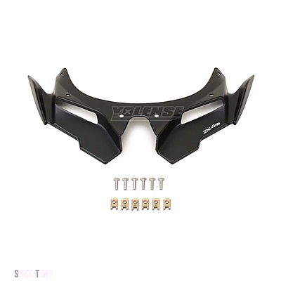 互換品 カワサキ バイク フロントフェアリング ウイングレット エアロダイナミミック ウイング シェル カバー ガード キット ZX-25R ZX-4RR ZX-4R_8