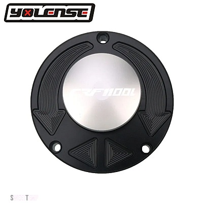 互換品 アフリカツインバイクアクセサリー 燃料タンクキャップ ガスオイルタンクカバー カバー ホンダ CRF250L CRF1100L CRF1000L CNC_7