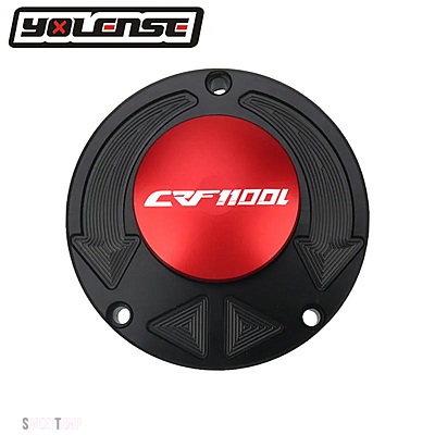 互換品 アフリカツインバイクアクセサリー 燃料タンクキャップ ガスオイルタンクカバー カバー ホンダ CRF250L CRF1100L CRF1000L CNC_8
