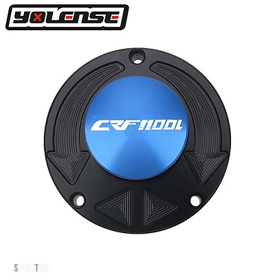 互換品 アフリカツインバイクアクセサリー 燃料タンクキャップ ガスオイルタンクカバー カバー ホンダ CRF250L CRF1100L CRF1000L CNC_3