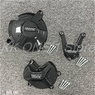 互換品 エンジンカバー エンジンカバーセット BMW S1000R 2017-2020 S1000RR 2017 2018 S1000XR 2015-19_5