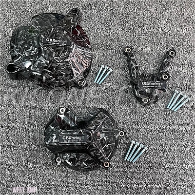 互換品 エンジンカバー エンジンカバーセット BMW S1000R 2017-2020 S1000RR 2017 2018 S1000XR 2015-19_3
