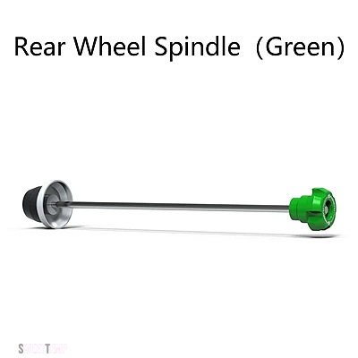 互換品 カワサキ ニンジャ H2/H2R 2015-18 フロント リア ホイール スピンドル クラッシュ プロテクション_2