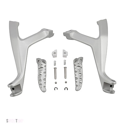互換品 ドゥカティ バイクリア助手席フットペグレストブラケット 859 959 1199 1299 パニガーレ_1