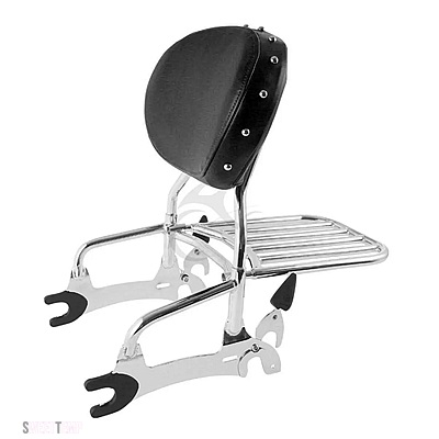 互換品 インディアン バイク 12 インチ バックレスト シーシーバー キャリア チーフ クラシック ヴィンテージ ダークホース