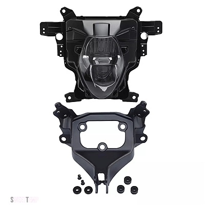 互換品 スズキ バイク フロント LED ヘッドライト フェアリング ステー ブラケット GSX-R1000 2017-2024