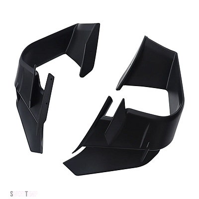 互換品 BMW バイクフェアリングフロントディフレクターサイドウィンドウィングスポイラーエアロダイナミミックウィングレットR S1000 S1000RR 2019-2023_1