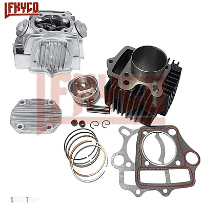 互換品 ホンダ バイクアクセサリー 50MM エンジンパーツ シリンダーキット 100CC モーター スーパーカブ C100 CT100 97CM3 WAVE100 GN5 JD100 モトブロ