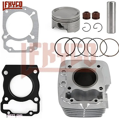 互換品 ホンダ バイクアクセサリー 57.3MM エンジンシリンダーキット 150CC モーター XR150 L XR150 LEK シャドウ CRF150F CBF150 KTT150 モトブロック_1