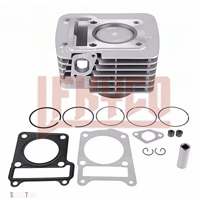 互換品 パーツそ他 バイク 62 MMボアシリンダーキットモーター YBR125 XTZ125 YB125Z XT125R XT125X XTZ YBR 125CC 185CC エンジンモトブロック