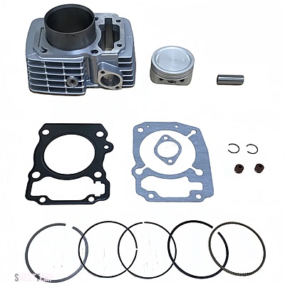 互換品 ホンダ バイクエンジン部品 65.5 MMビッグボアシリンダーキットモーターXR150 CBF150 アップグレード CBF185 CBF200 XR185 XR200