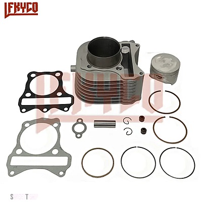 互換品 スズキ バイク 61 MMシリンダーキット 125CC ビッグボアモーター HAOJUE 15P V125 GSR125 LINDY 125 UM125 UZ125 モトブロックスペアパーツ_1