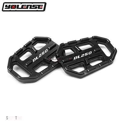 互換品 スズキ バイク CNC ビレット MX ブリード フットレスト ペダルレスト フットペグ DL250 V-STORM DL 250 VSTROM GW250 GW 250_5