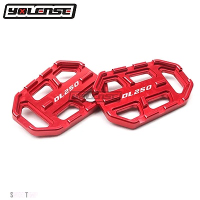 互換品 スズキ バイク CNC ビレット MX ブリード フットレスト ペダルレスト フットペグ DL250 V-STORM DL 250 VSTROM GW250 GW 250_6