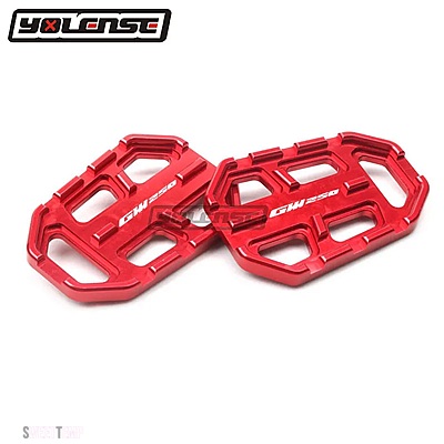 互換品 スズキ バイク CNC ビレット MX ブリード フットレスト ペダルレスト フットペグ DL250 V-STORM DL 250 VSTROM GW250 GW 250_3