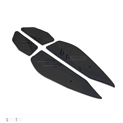 互換品 ヤマハ XMAX X-MAX300 2023 バイクパーツ フロント/リア フットレスト ステップ バイク フットボード ペダル フットペグ_2