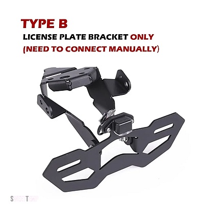 互換品 トライアンフ バイクテール TIDY フェンダーエリミネーターキット ストリートトリプル 765 660 765RS 765S 765R 660S 2017-2024