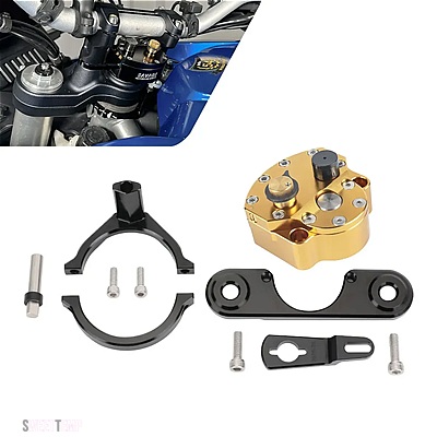 互換品 アプリリア TUAREG 660 ステアリング ダンパー スタビライザー TUAREG660 2021 2022-2024 ラジアル ダンピング コントロール ブラケットサポート_1