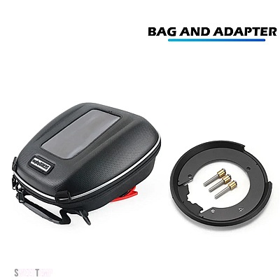 互換品 カワサキ Z750 Z800 Z1000 燃料タンクバッグ ER-6N ER-6F ニンジャ 650R 1000 ZX-6R ZX-10R KLE KLZ 650 1000 ヴェルシス Z1000SX 収納バッグ_3