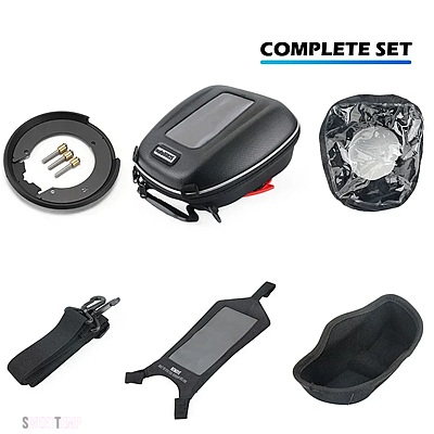 互換品 カワサキ Z750 Z800 Z1000 燃料タンクバッグ ER-6N ER-6F ニンジャ 650R 1000 ZX-6R ZX-10R KLE KLZ 650 1000 ヴェルシス Z1000SX 収納バッグ_4