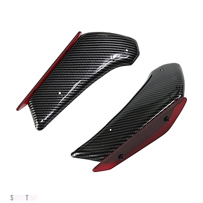 互換品 スズキ GSX-R1000 GSXR1000 L7 2017-2019-22 バイク フェアリングパーツ エアロダイナミミック ウィング キット 固定ウィングレット フェアリン_11